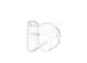DORNBRACHT-Halter-ERSATZTEILE-90182001200-26-x-40-x-42-mm-Platin-gebuerstet-90182001200-06 gallery number 1